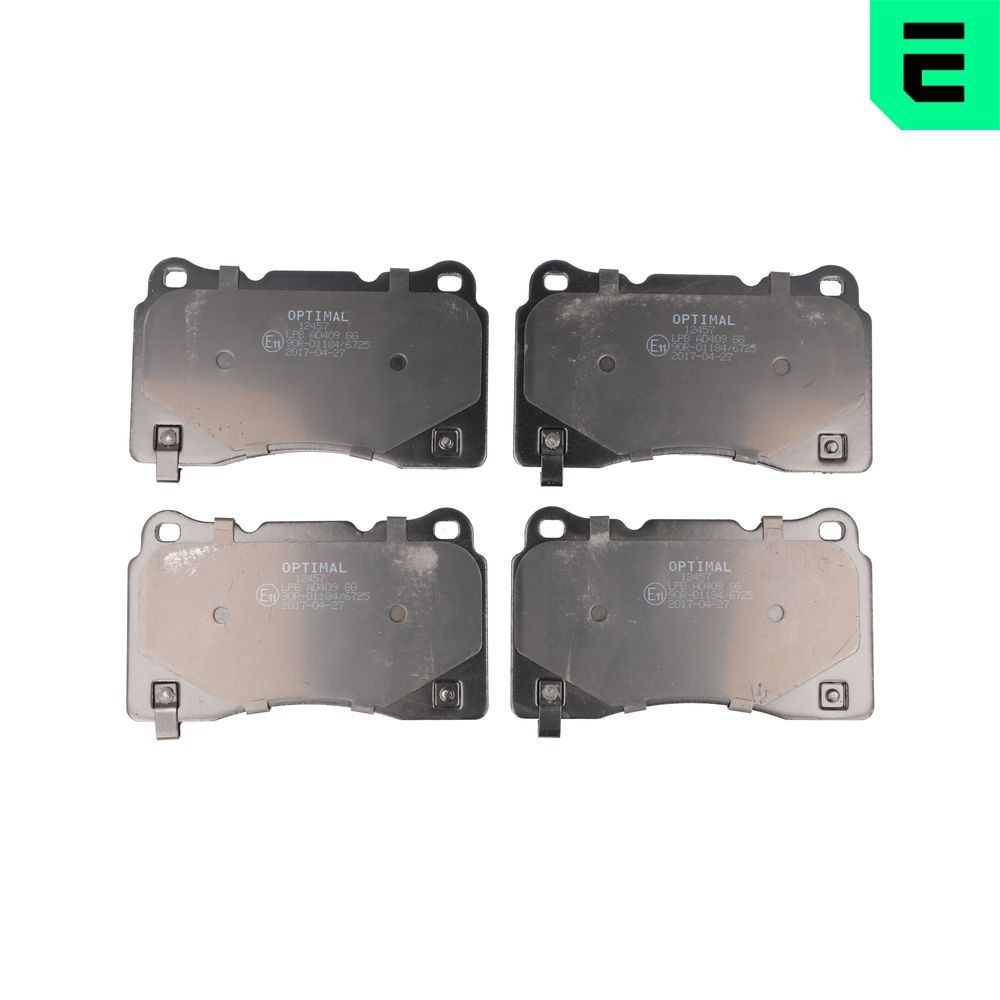 OPTIMAL Kit pastiglie freni BP-12457 BP-12457 Pastiglie freno sportive OPEL ASTRA OPTIMAL costo