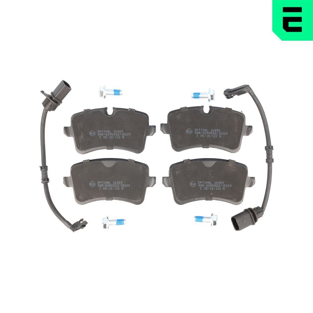 OPTIMAL Kit pastiglie freni BP-12459 BP-12459 costo Pastiglie freno sportive OPTIMAL PORSCHE 718