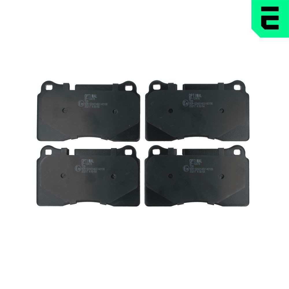 OPTIMAL Bremseklodser BP-12478 OPTIMAL Sports bremseklodser LAND ROVER BP-12478