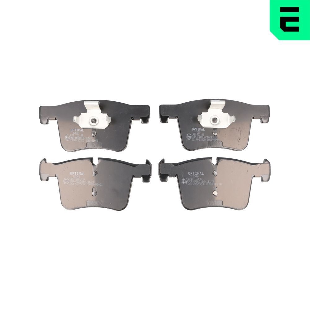 OPTIMAL Bremseklosser BP-12546 Sportsbremseklosser BMW OPTIMAL BP-12546