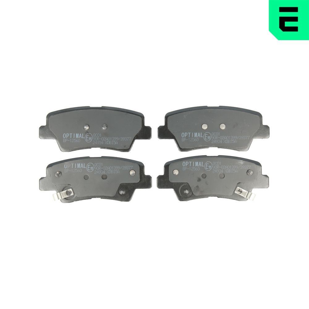 OPTIMAL Kit pastiglie freni BP-12560 BP-12560 Pastiglie dei freni HYUNDAI OPTIMAL costo