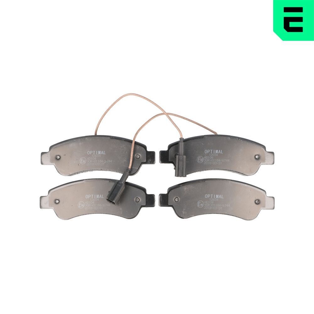 OPTIMAL Bremseklosser BP-12654 Sportsbremseklosser PEUGEOT OPTIMAL BP-12654