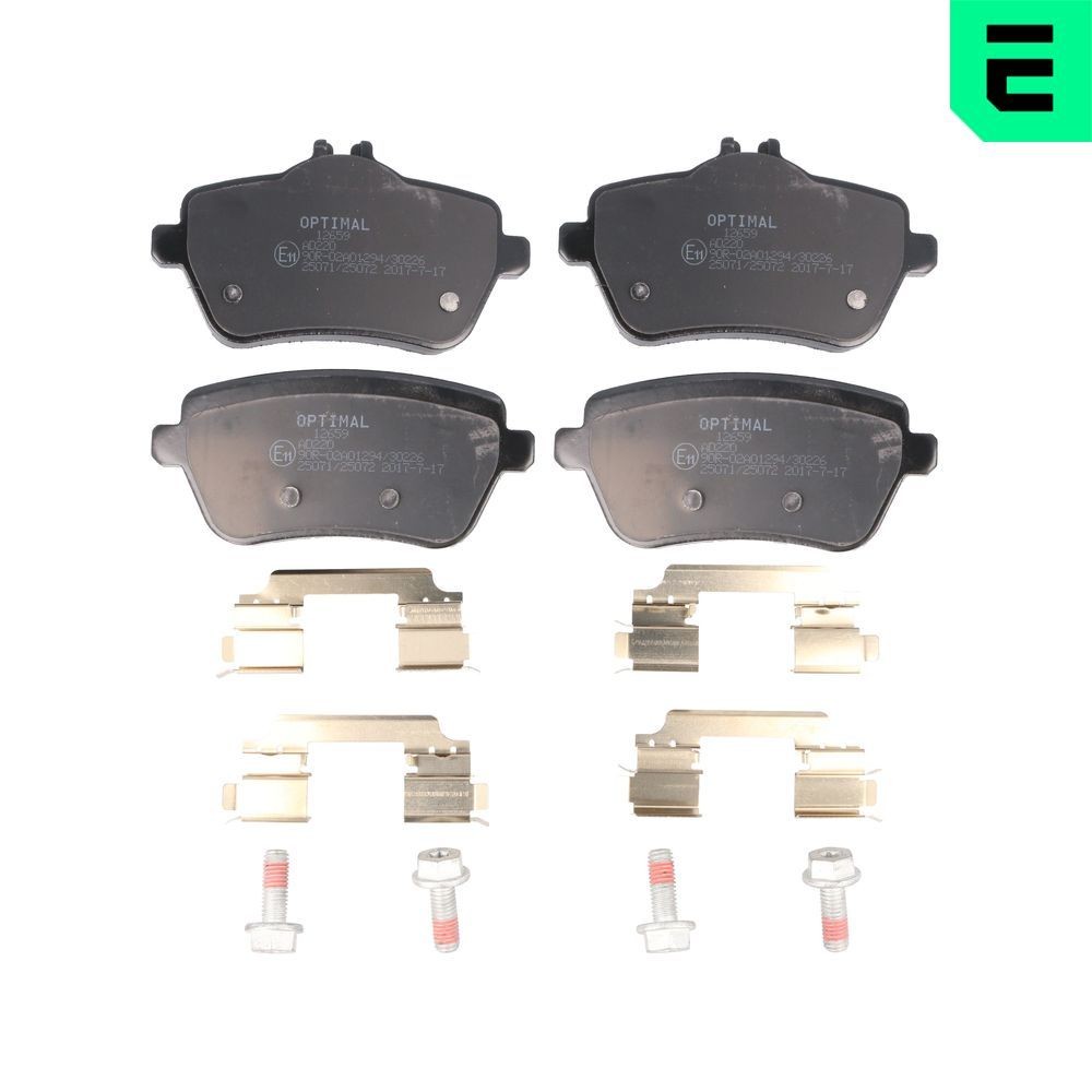 OPTIMAL Piduriklotsid BP-12659 Sport piduriklotsid OPTIMAL Mercedes-Benz GL BP-12659