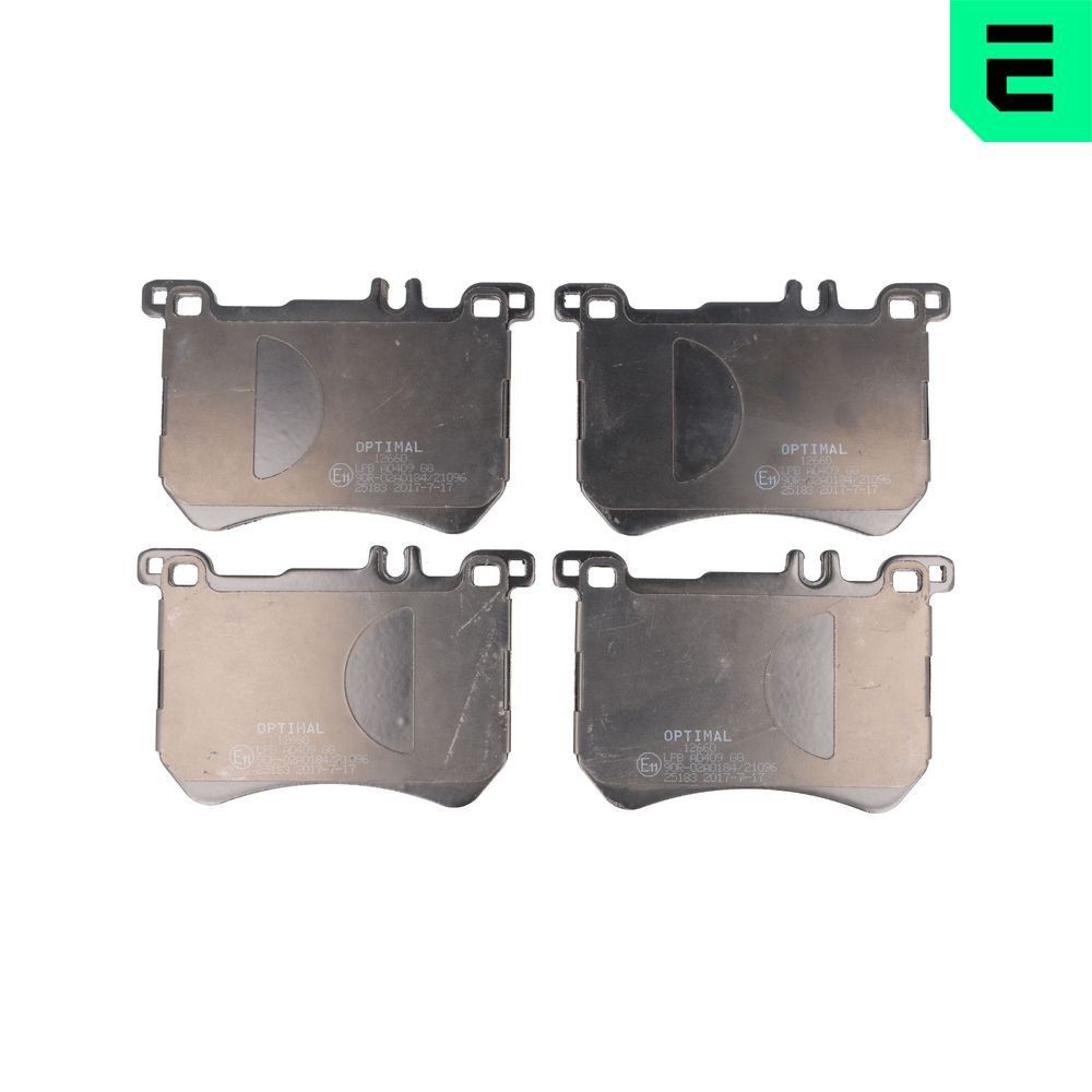 OPTIMAL Brzdové doštičky/platničky BP-12660 Brzdové doštičky OPTIMAL Mercedes-Benz VIANO BP-12660
