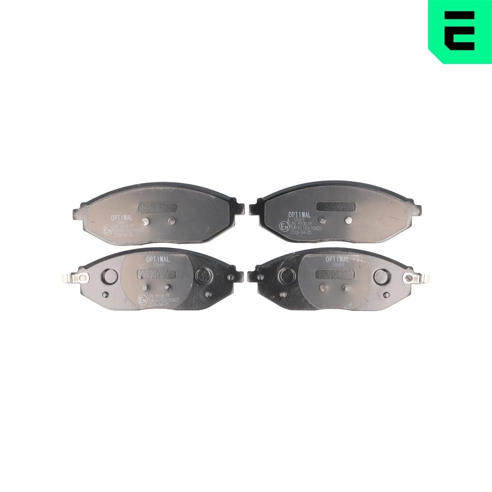 OPTIMAL Jarrupalat, levyjarru BP-12669 BP-12669 OPTIMAL Jarrupalat Chevrolet LACETTI hinta