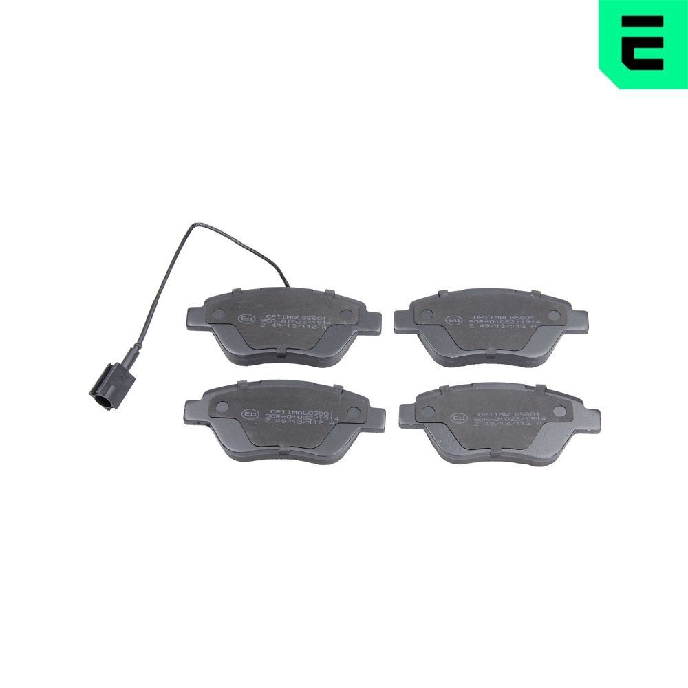 OPTIMAL Bromsbelägg BP-85801 BP-85801 OPTIMAL bromsbeläggsats CITROЁN C5