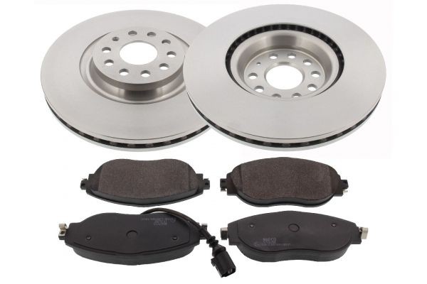 MAPCO Bremseskiver og -klosser 47633 MAPCO 47633 originale Bremsekit FORD TRANSIT pris