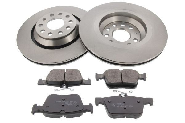 MAPCO Bromssats, skivbroms 47637 47637 Bromsskivor och bromsbelägg MAPCO SKODA YETI