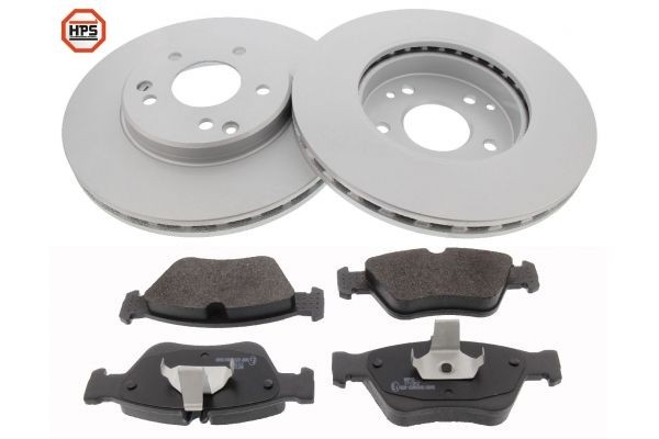 MAPCO Kit de travões 47805HPS Pastilhas e discos de travão Mercedes-Benz W202 47805HPS MAPCO