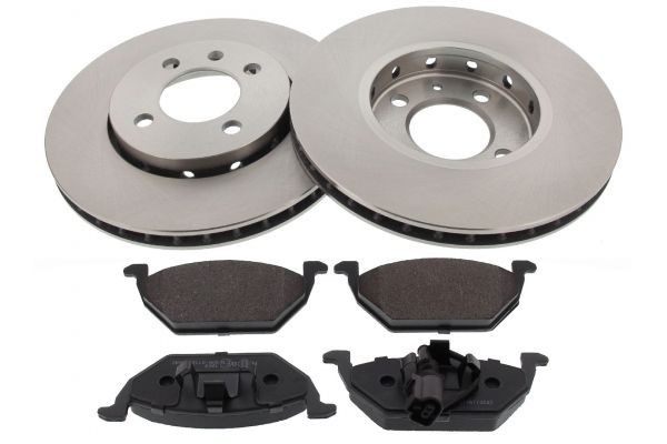 MAPCO Bremseskiver og -klosser 47838/1 Bremsekit MAPCO Skoda SUPERB 47838/1
