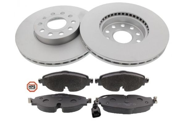 Kit de travões MAPCO 47839HPS MAPCO 47839HPS: Kit de pastilhas de travão e disco Volkswagen GOLF 2020