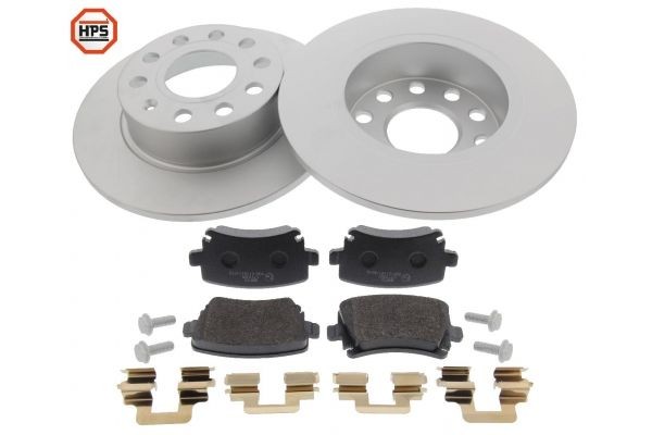 MAPCO Kit de travões 47842HPS MAPCO 47842HPS originais Kit de pastilhas de travão e disco Seat Leon 5f custo