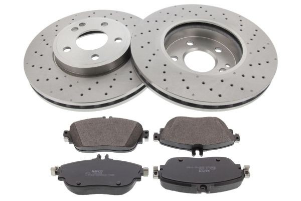 MAPCO Disques et plaquettes de freins 47847 prix Kit de freins Mercedes-Benz W169 47847 MAPCO