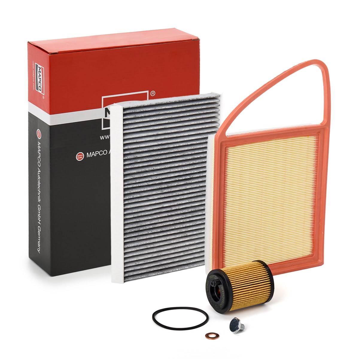 MAPCO Filter kit 68400H 68400H MAPCO CITROЁN oil service kit