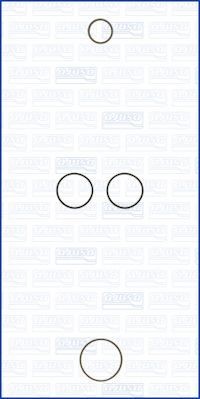 AJUSA Kit guarnizioni, Radiatore olio 77008200 AJUSA 77008200 Guarnizione radiatore olio Peugeot 605 6B prezzo