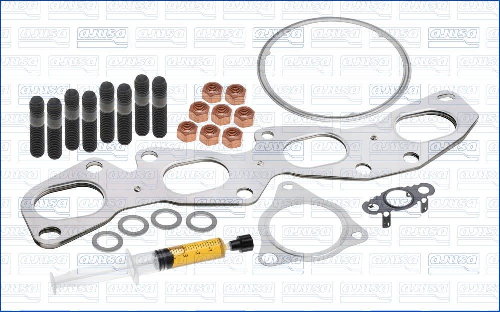 AJUSA Kit de montagem, turbocompressor JTC12230 Kit de montagem sistema de escape AJUSA Alfa Romeo 145 JTC12230