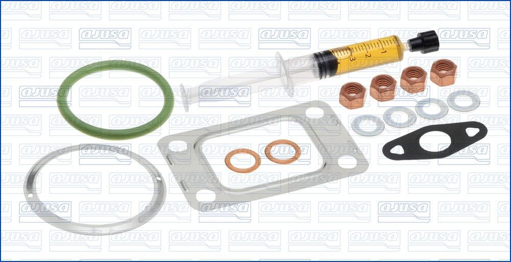 AJUSA Kit de montagem, turbocompressor JTC12277 JTC12277 Kit de montagem sistema de escape IVECO MASSIF AJUSA