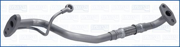 AJUSA Oil Pipe, charger OP10182 AJUSA OP10182 NISSAN Qashqai / Qashqai+2 I Van (J10, JJ10E) turbocharger oil line replacement