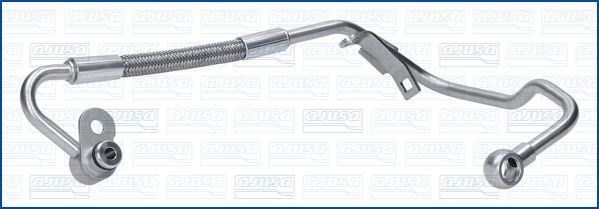 AJUSA Olieleiding, turbolader OP10637 AJUSA OP10637 Olieleiding turbo VW Amarok Flatbed Vrachtwagen aan een voordelige prijs
