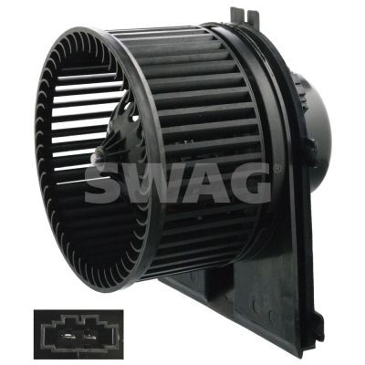 Elektrisk motor, kupéfläkt SWAG 30 10 4638 SWAG 30 10 4638 Kupe fläkt SKODA OCTAVIA 1999