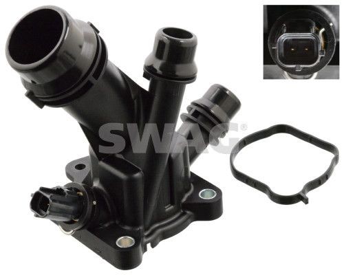 Thermostaat, koelvloeistof SWAG 55 10 4762 SWAG 55 10 4762: Thermostaat Volvo S40 2010