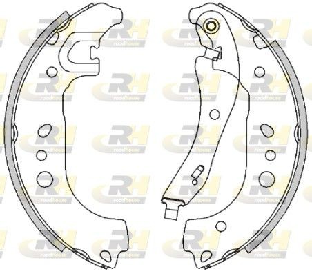 ROADHOUSE Piduriklotside komplekt 4495.00 ROADHOUSE Trummelpiduriklotsid SUBARU 4495.00