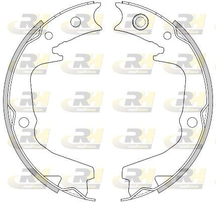 ROADHOUSE Jarrukenkäsarja, seisontajarru 4519.00 4519.00 ROADHOUSE Käsijarrukengät NISSAN