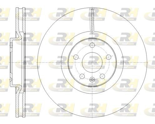 ROADHOUSE Disco freno 61797.10 61797.10 costo Dischi freno VOLVO V50 ROADHOUSE