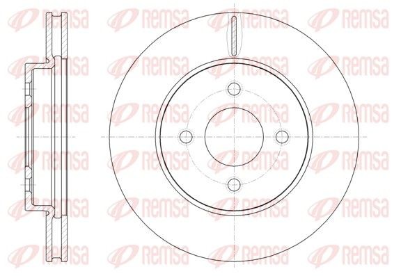 REMSA Bremsscheibe 61850.10 Bremsscheibe REMSA DATSUN 61850.10 günstig