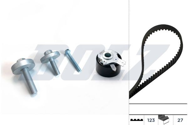 DOLZ Jogo de correias dentadas SKD003 DOLZ SKD003 Correia dentada Renault Clio 3 Grandtour preço