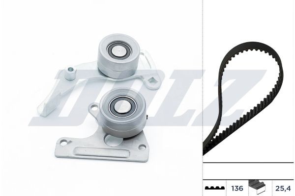 DOLZ Kit cinghia di distribuzione SKD011 SKD011 costo Cinghia di distribuzione DOLZ PEUGEOT 5008