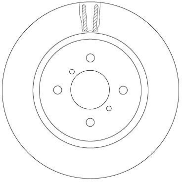 TRW Disque de frein DF6912 DF6912 Disque de frein sport TRW SUZUKI BALENO