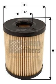 CLEAN FILTER Φίλτρο λαδιού ML4568 ML4568 Φίλτρο λαδιού CLEAN FILTER PEUGEOT 307