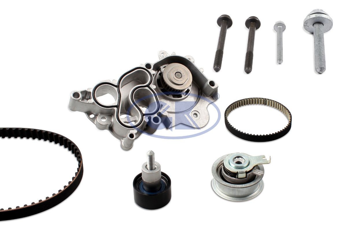 GK Distributieriem set + waterpomp K980321A Audi A3 Distributieriem set GK K980321A