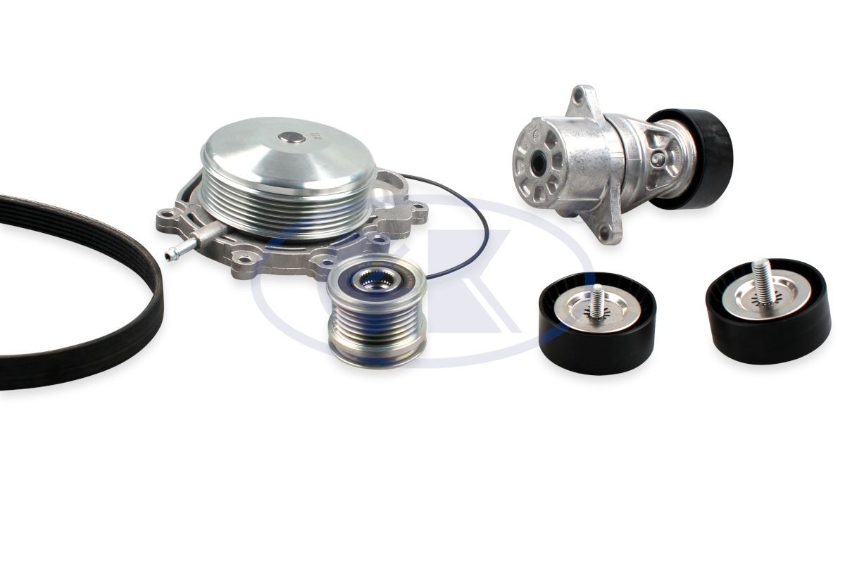 GK Waterpomp + Multi V-riemset K980421A Poly v riemen kit GK B-Klasse K980421A goedkoop