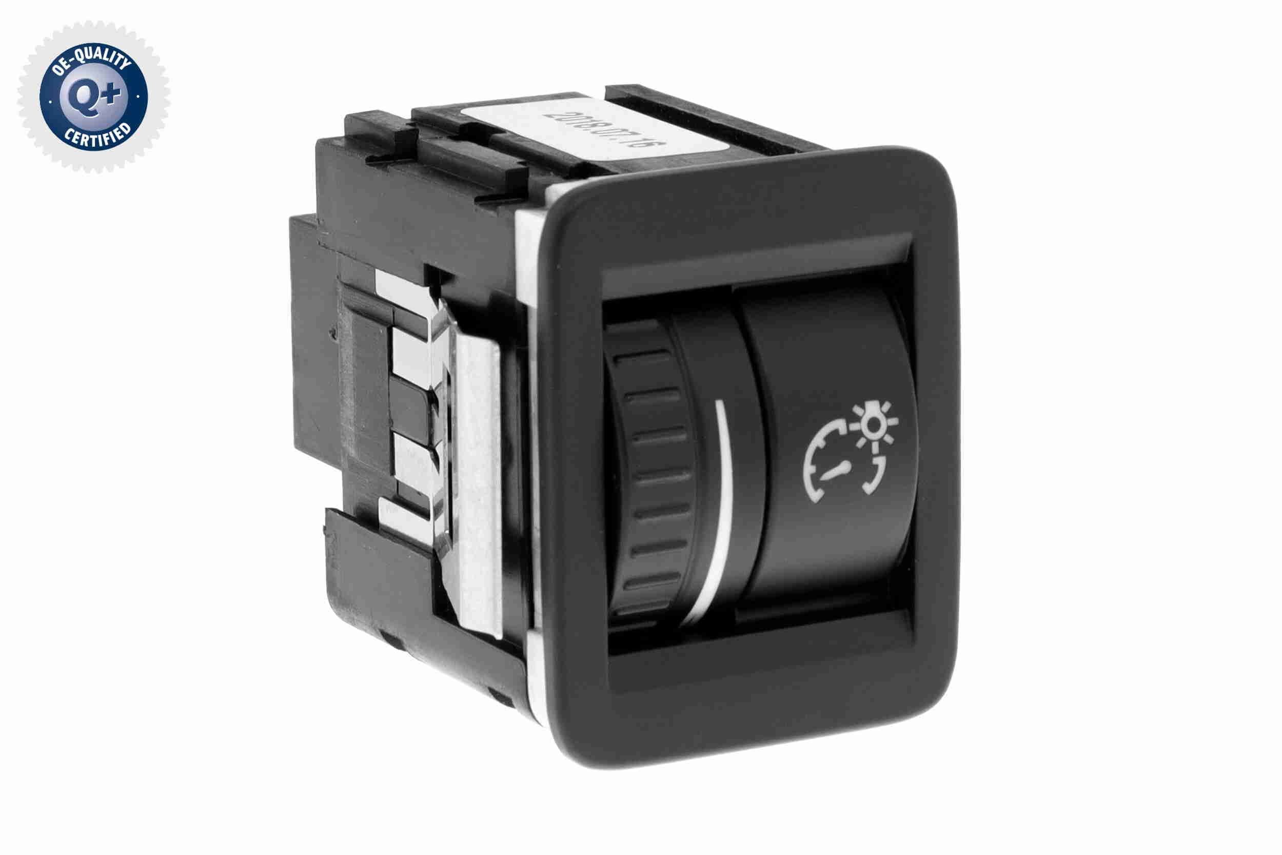 VEMO Ρυθμιστής, φωτισμός πίνακα οργάνων V10-73-0512 Εσωτερικός φωτισμός SEAT VEMO V10-73-0512