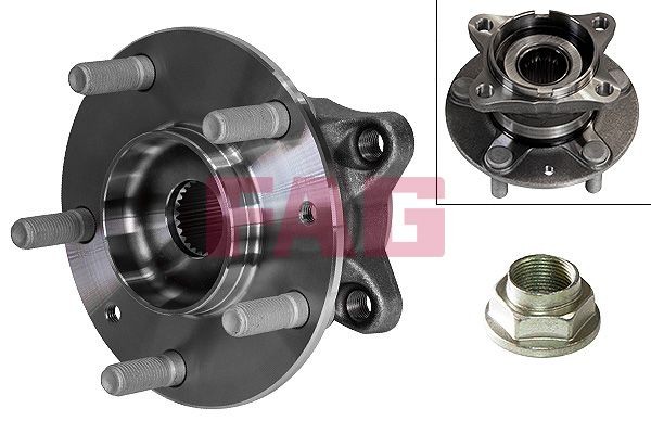Radlagersatz FAG 713 6159 20 MAZDA CX-3 2022 Radlager hinten und vorne FAG 713 6159 20