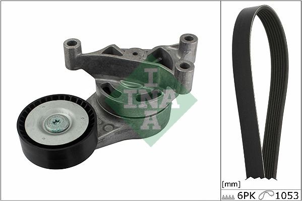 INA Kit Cinghie Poly-V 529 0052 10 529 0052 10 Cinghia servizi SKODA FELICIA INA costo