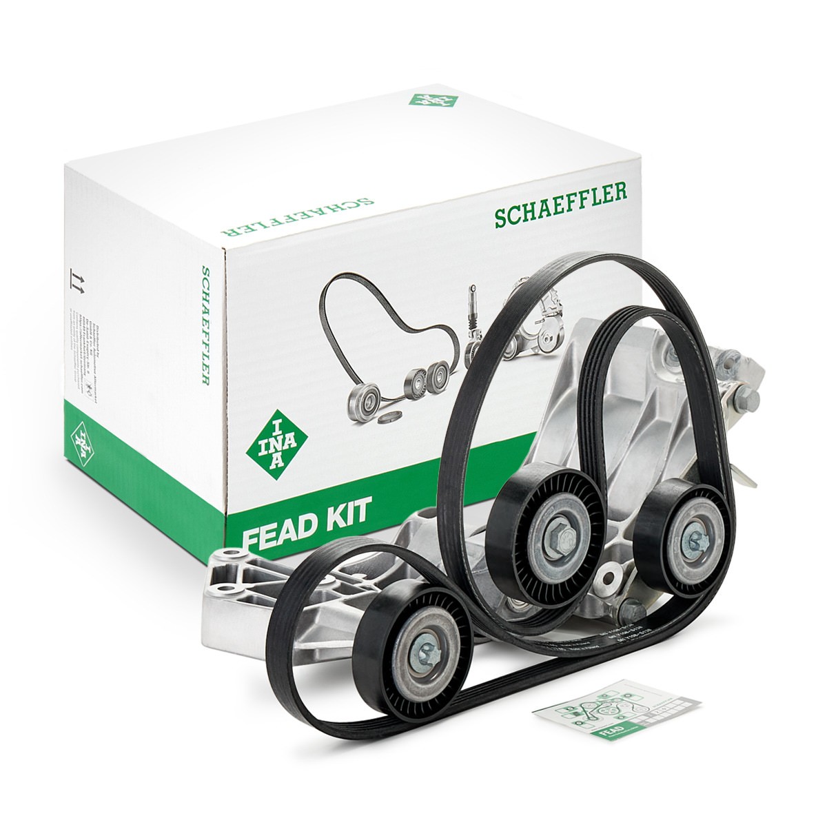 Poly V-riem set INA 529 0148 10 INA 529 0148 10 Poly v riemen kit MERCEDES-BENZ A-Klasse 2004