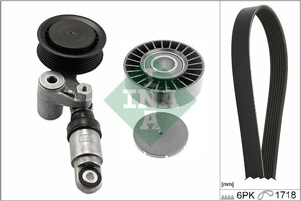Kit Cinghie Poly-V INA 529 0244 10 INA 529 0244 10 Kit cinghie poly-v Volkswagen LT 2004