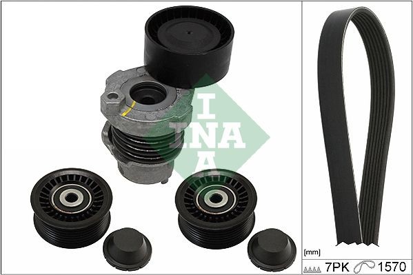 INA Poly V-riem set 529 0284 10 INA 529028410 Poly v riemen kit Renault Grand Scenic 3 prijs
