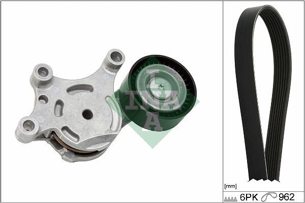 INA Kit Cinghie Poly-V 529 0298 10 529 0298 10 costo Kit cinghie poly-v INA VOLVO S60