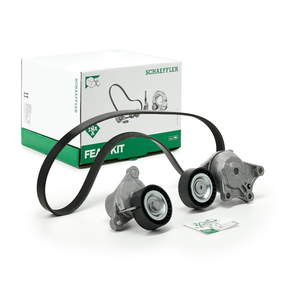 Poly V-riem set INA 529 0323 10 INA 529 0323 10 Poly v riemen kit Peugeot 208 2013