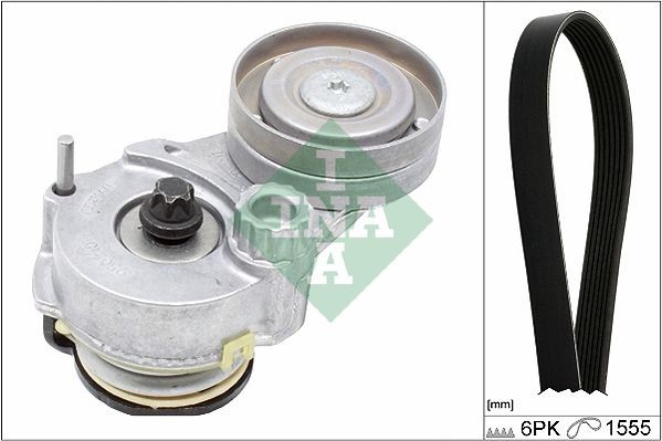 INA Drivremssats 529 0327 10 529 0327 10 INA drivrem Chevy BLAZER S10