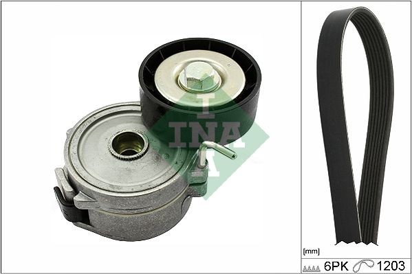 INA Drivremssats 529 0357 10 529 0357 10 INA drivremskit LAND ROVER DEFENDER