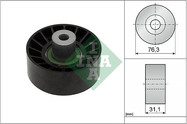 INA Deflection / Guide Pulley, v-ribbed belt 532 0776 10 INA 532 0776 10 genuine Chevy TAHOE deflection guide pulley v ribbed belt price