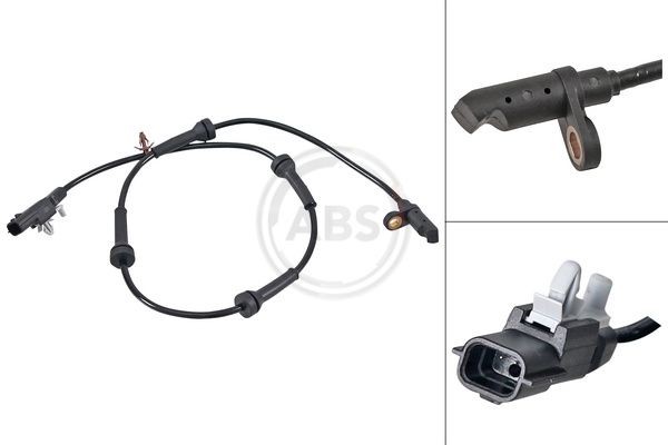 Wielsnelheidssensor (ABS) A.B.S. 31633 A.B.S. 31633 Wielsensor NISSAN QASHQAI 2024