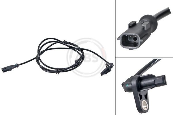 ABS-givare A.B.S. 31650 A.B.S. 31650 ABS-sensor Renault TWINGO 2013