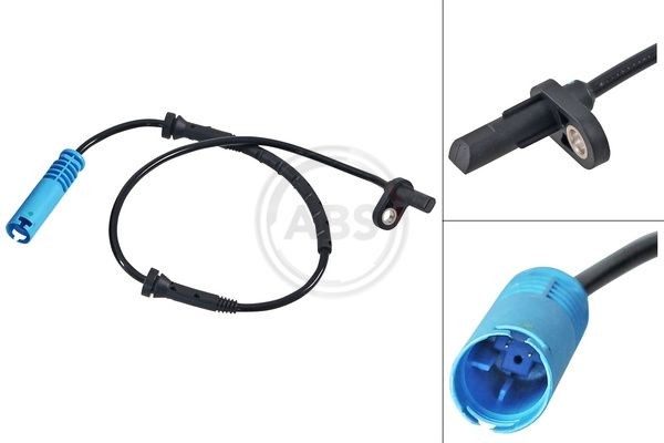 A.B.S. Αισθητήρας, στροφές τροχού 31654 Αισθητήρας ABS BMW E84 31654 A.B.S.