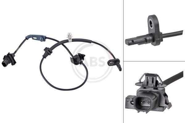 A.B.S. Snímač počtu otáčok kolesa 31657 A.B.S. 31657 Čidlo abs Honda Civic ED 4 cena